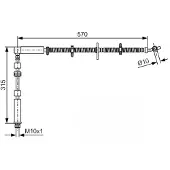 Bosch Bremsschlauch 1.987.481.A64