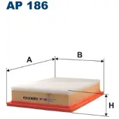 FILTRON Luftfilter AP 186