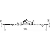 Bosch Seilzug, Feststellbremse [Hersteller-Nr. 1987482657] für Toyota