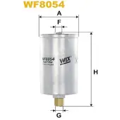 WIX FILTERS Kraftstofffilter WF8054