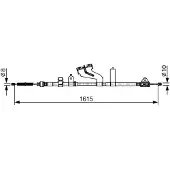 Bosch Seilzug, Feststellbremse 1 987 482 656