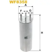 WIX FILTERS Kraftstofffilter WF8358