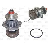 Valeo Kühlmittelpumpe Wasserpumpe für OPEL Omega B Limousine (V94) 506289