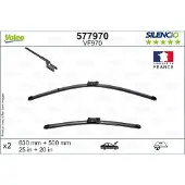 Valeo SILENCIO Scheibenwischer Wischblatt Vorne für FORD Focus Mk4 Turnier (HP) Rahmenlos