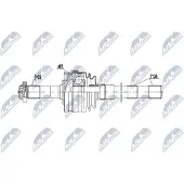 NTY NPW-ME-202 Antriebswelle Vorne Links passend für MERCEDES-BENZ G-Klasse SUV (W463)