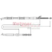 METZGER Handbremsseil Seilzug Feststellbremse für TOYOTA COROLLA Liftback (E11) Hinten Rechts 52.0246.1