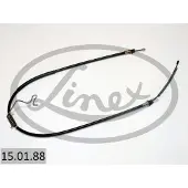 Linex Handbremsseil 15.01.88 Rechts für FORD TRANSIT Pritsche/Fahrgestell (FM, FN) 1386/1093mm