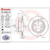 Brembo Bremsscheibe PRIME LINE - UV Coated 09.9869.81