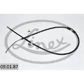 Linex Handbremsseil 09.01.87 Links für MITSUBISHI Outlander II SUV (CWW) 1627mm