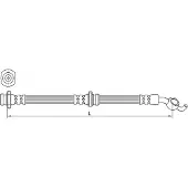 METZGER Bremsschlauch 4110392