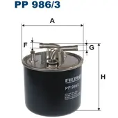 FILTRON Kraftstofffilter PP986/3