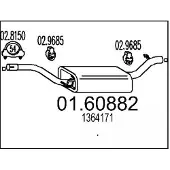 MTS Endschalldämpfer 01.60882