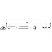 METZGER Bremsschlauch 4112076