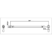 METZGER Bremsschlauch GREENPARTS 4112041