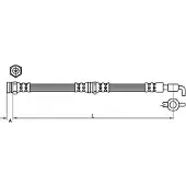 METZGER Autoteile Bremsschlauch [Hersteller-Nr. 4111037] für Ford, Mazda