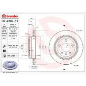Brembo Bremsscheibe 09.C180.11