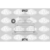 SASIC Faltenbalgsatz, Antriebswelle 4003470 Links