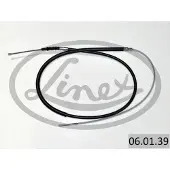 Linex Handbremsseil 06.01.39 Links für BMW 5 Limousine (E39) 1875/1120mm