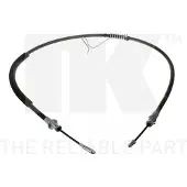 NK Handbremsseil Scheibenbremse Hinterachse [Hersteller-Nr. 9025200] für Ford