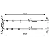Bosch Bremszug, Handbremse 1 987 482 494