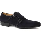 Giorgio Armani Amalfi Schuh Monk Strap Navy