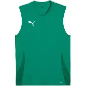 Puma Fußballtrikot "TEAMGOAL SLEEVELESS JERSEY" für Fußball, ärmellos, sportlicher Stil, aus Interlock-Material