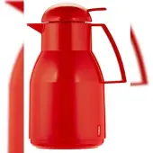 Helios Isolierkanne TOP PUSH 1,0 l rot