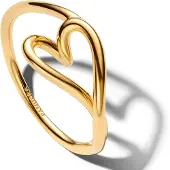 Pandora 164361C00 Damenring Herz Klein Goldfarben