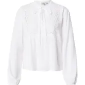 ONLY Bluse Lennyo 15366732 Weiß Regular Fit