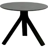 Stern Freddie Beistelltisch Aluminium mit Silverstar 2.0 Ø55 - Ø65 cm