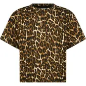 Vingino T-Shirt Icon-logo tee animal Mädchen Braun 164