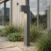 LumenXL Moderne Stehleuchte Thanos in Anthrazit – 50 cm