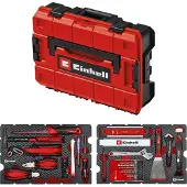 Einhell Werkzeugkoffer Renovierung, 370517, E-Case, 78-teilig