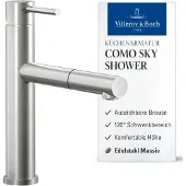 Villeroy & Boch 927900LC Küchenarmatur Como Sky Shower