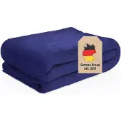 Intirilife Kuscheldecke 200 x 150 cm in BLAU