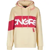 Dangerous DNGRS weiches Damen Sweatshirt Oversize mit Baumwolle Beige