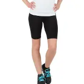 Trigema Leggings "Sport-Hose", Damen, Gr. L, Normalgrößen, schwarz, Mikrofaser, 85% Polyester, 15% Elasthan, Basic, Hosen Leggings