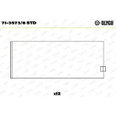 GLYCO 71-3573/6 STD Pleuellager für BMW 3 Touring (E91) 3 Limousine (E90) 3 Limousine (E46) 5 Limousine (E60) 5 Touring (E61)