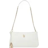 U.S. POLO ASSN. Schultertasche Jones Hobo Bag Cream White creme