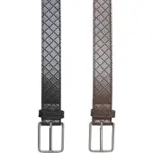 Urban Classics Synthetikgürtel "Woven Embossed Synthetic Leather Belt 2-Pack"