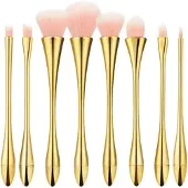 Mimo Golden Make-up Pinselset - 8-teilig