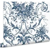 Laura Ashley Vliestapete "Tuileries" geblümt glatt 10mx52cm (ca. 5m2)
