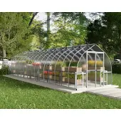 Canopia Gewächshaus Bella 244x964cm Silber