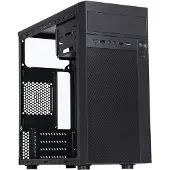 ITek THEON, Mini Tower, PC, Schwarz, micro ATX, 500 W, Boden