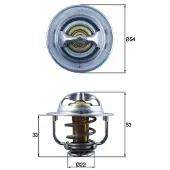MAHLE ORIGINAL Thermostat, Kühlmittel [Hersteller-Nr. TX17989D] für Chevrolet, Opel, Vauxhall