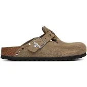 Birkenstock Damen Clogs Boston Rivet Border 42089-37, 42089-38, 42089-39, 42089-40, 42089-41, 42089-42 BIR-1030418 Taupe 38