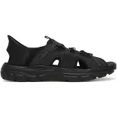 SKECHERS Slip In Sandale Schwarz