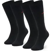 HUGO underwear Businesssocken "2P RS UNI CC" Packung, 2 Stk. tlg. mit kontrastfarbenem HUGO Logo-Schriftzug