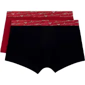 Emporio Armani 2er Pack Trunk in Rot | Gr.: L