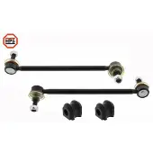 MAPCO 53550HPS Stabilisatorlager Reparatursatz für HYUNDAI i10 (PA) Vorne 18,5mm Gummilager